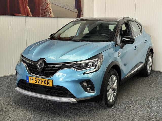 Renault CAPTUR 1.3 TCe 130 INTENS STOF/LEDER NAVIGATIE CRUISE CONTROL CLIMATE CONTROL BLUETOOTH MEDIA VOORBEREIDING TELEFOON KEYLESS GO RIJSTROOKSENSOREN ACHTERUITRIJCAMERA ZEER MOOI !! 3010