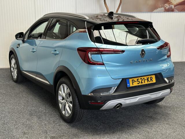 Renault CAPTUR 1.3 TCe 130 INTENS STOF/LEDER NAVIGATIE CRUISE CONTROL CLIMATE CONTROL BLUETOOTH MEDIA VOORBEREIDING TELEFOON KEYLESS GO RIJSTROOKSENSOREN ACHTERUITRIJCAMERA ZEER MOOI !! 3010