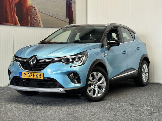 Renault CAPTUR 1.3 TCe 130 INTENS STOF/LEDER NAVIGATIE CRUISE CONTROL CLIMATE CONTROL BLUETOOTH MEDIA VOORBEREIDING TELEFOON KEYLESS GO RIJSTROOKSENSOREN ACHTERUITRIJCAMERA ZEER MOOI !! 3010