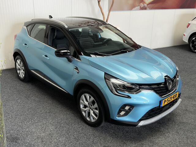 Renault CAPTUR 1.3 TCe 130 INTENS STOF/LEDER NAVIGATIE CRUISE CONTROL CLIMATE CONTROL BLUETOOTH MEDIA VOORBEREIDING TELEFOON KEYLESS GO RIJSTROOKSENSOREN ACHTERUITRIJCAMERA ZEER MOOI !! 3010
