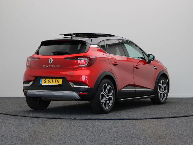 Renault CAPTUR 1.6 E-Tech full hybrid 145 techno | Pano dak | Clima | LED | Keyless | Navi | Achteruitrij camera.