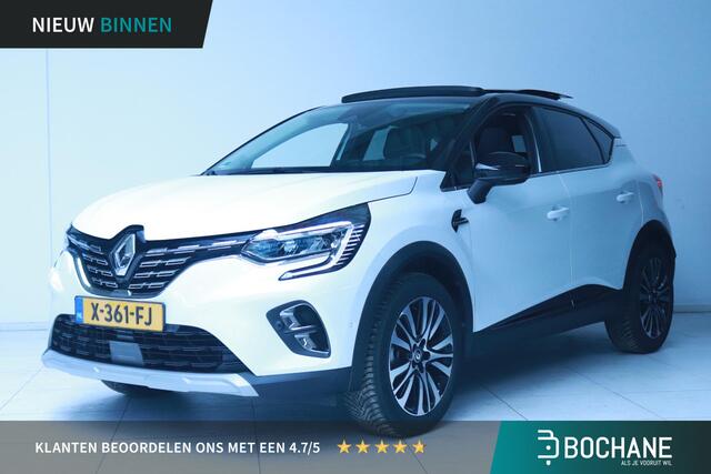 Renault CAPTUR 1.6 E-Tech full hybrid 145 iconic | Bose | Camera | Elektrisch Schuif-/Kanteldak