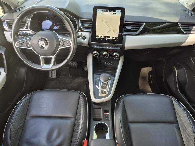 Renault CAPTUR 1.3 TCe 130 Automaat Edition One / Elektrische Trekhaak / Pack Siège / Lederen Bekleding Apple Carplay Android Auto / Allseason banden / Glazen schuif- en kanteldak / Stuur-, Stoel en Voorruitverwarming / Rondomzicht camera / Adaptief CC / Lichtmetalen wi