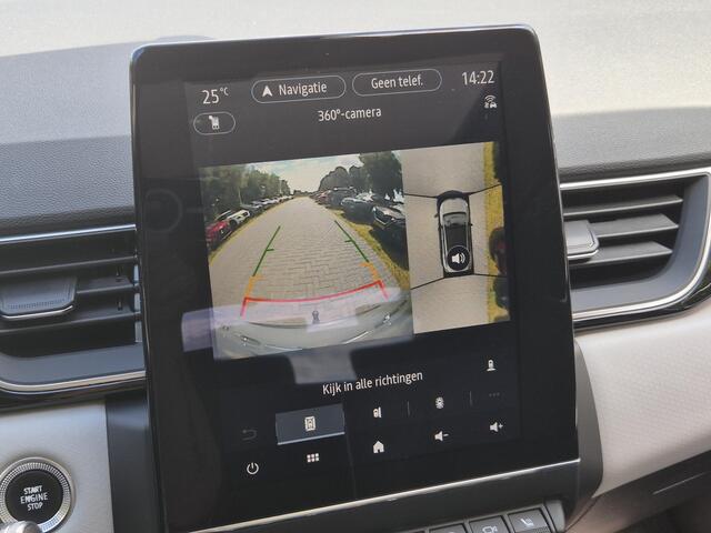 Renault CAPTUR 1.3 TCe 130 Automaat Edition One / Elektrische Trekhaak / Pack Siège / Lederen Bekleding Apple Carplay Android Auto / Allseason banden / Glazen schuif- en kanteldak / Stuur-, Stoel en Voorruitverwarming / Rondomzicht camera / Adaptief CC / Lichtmetalen wi