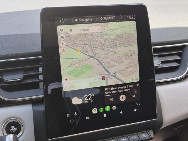 Renault CAPTUR 1.3 TCe 130 Automaat Edition One / Elektrische Trekhaak / Pack Siège / Lederen Bekleding Apple Carplay Android Auto / Allseason banden / Glazen schuif- en kanteldak / Stuur-, Stoel en Voorruitverwarming / Rondomzicht camera / Adaptief CC / Lichtmetalen wi