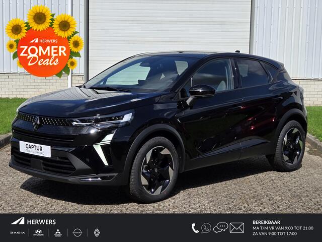 Renault CAPTUR 1.8 E-Tech full hybrid 160 Techno / Direct Leverbaar / 18" LM wielen / Navigatie via Apple Carplay / Android Auto / Adaptieve Cruise Control / Achteruitrijcamera / Sensoren Achter /