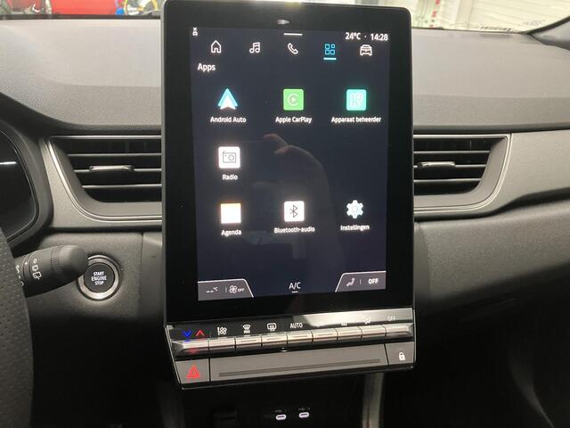 Renault CAPTUR 1.8 E-Tech full hybrid 160 techno / Gris Rafale Black / Nieuw, Direct Leverbaar / 18 Inch Wielen / Apple CarPlay/Android Auto / Climate Control / Adaptive Cruise Control / Camera /