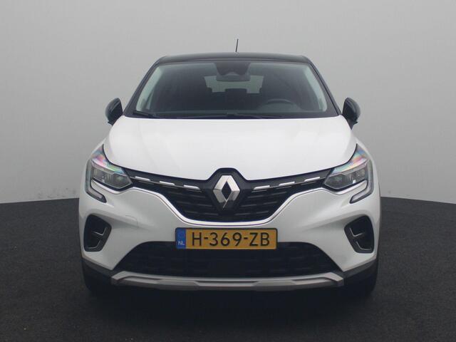 Renault CAPTUR TCe 130 EDC Automaat Intens | Easy Link Navigatie met Apple CarPlay & Android Auto | Lichtmetalen wielen 17" 'Bahamas' met zwarte inleg | Ruimtebesparend reservewiel | Zwevende middenconsole en verschuifbare armsteun vóór