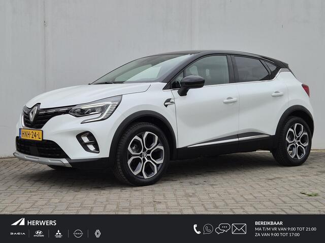 Renault CAPTUR 1.3 mild hybrid 160 techno Automaat / Pack Full Screen / Adaptief cruise control / Apple Carplay Android Auto / Trekgewicht 1500 kg / Climate control / Achteruitrijcamera / Stuurverwarming /