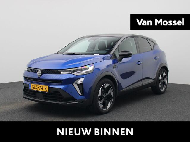 Renault CAPTUR 1.6 E-Tech full hybrid 145Pk techno | Navigatie | Climate Control | Cruise Control | Stoel- en Stuurverwaming | Apple Carplay/Android Auto | Parkeersensoren incl. Camera | Lichtmetalen Velgen | Keyless Entry & Start |