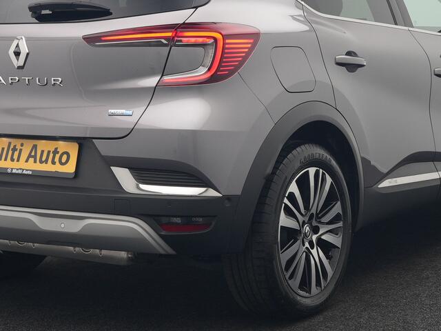 Renault CAPTUR 1.6 E-Tech Initiale Paris Plug In Hybrid 160pk Dealer O.H PHEV | Adaptive Cruise | 360 Camera | Lederen Sportstoelen Verwarmd | Stuur Verwarmd | Blis | Keyless | Navigatie | DAB | 18"L.M |