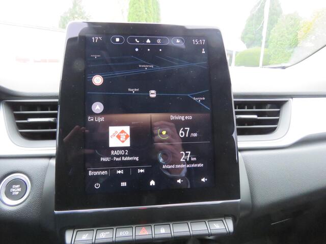 Renault CAPTUR 1.3 TCe 140 Intens AUTOMAAT,NAVI,KEYLESS,CAMERA,CLIMATE.1500KG TREKGEWICHT.11369 KM.