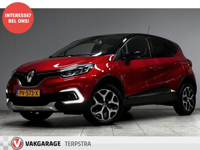 Renault CAPTUR 0.9 TCe Intens/ Camera/ Dode-Hoek DET./ Android Auto/ LED koplampen/ Keyless/ Two-Tone/ Navi/ Clima/ Cruise/ Bluetooth/ Armsteun/ Verstelbare achterbank/ Chroom/ PDC V+A/ Extra getint glas.