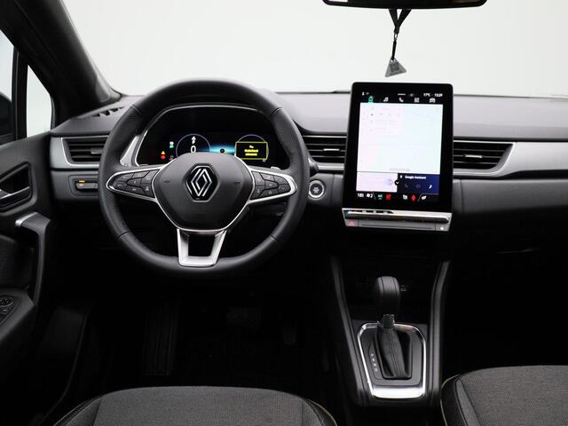 Renault CAPTUR mild hybrid 160 EDC Automaat Techno | EASY LINK navigatiesysteem met 9,3" touchscreen | Pack Comfort met stoel- en stuurverwarming | Parkeersensoren met camera | Adaptive Cruise Control | Two-tone metaalkleur |