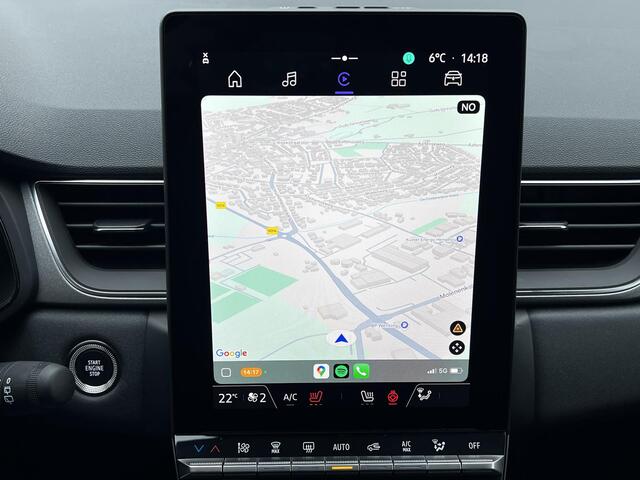 Renault CAPTUR 1.3 mild hybrid 160 techno / Fabrieksgarantie tot 04-2027 / Stuur- en stoelverwarming / Navigatie / Achteruitrijcamera / Apple Carplay Android / 18" LM wielen /