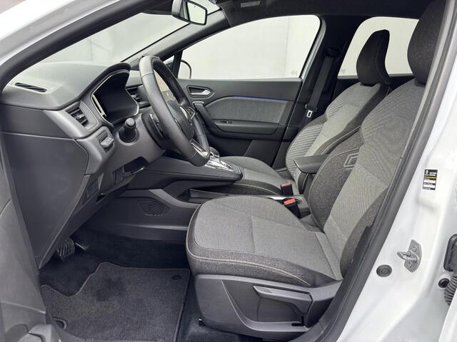 Renault CAPTUR Mild Hybrid 160 EDC Techno Automaat / Fabrieksgarantie tot 09-2026 / All Season Banden / 1.200kg Trekgewicht / Stoel & Stuurverwarming / Achteruitrijcamera / Apple Carplay & Android Auto / Navigatie /