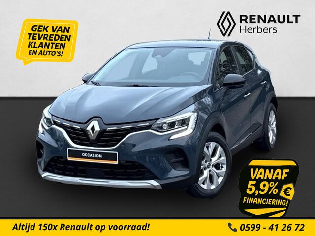 Renault CAPTUR 1.0 TCe 100 Zen CRUISE / TREKHAAK / STOELVERW. / PDC ACHTER