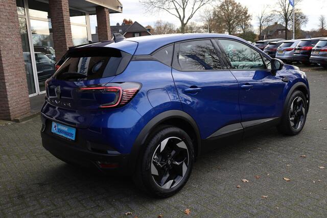 Renault CAPTUR 1.3 mild hybrid 160 techno CAMERA STUUR+STOELVERW. SFEERVERLICHTING CARPLAY NAVI ACC DAB STUURFLIPPERS PDC CLIMA 18"LMV ENZ!