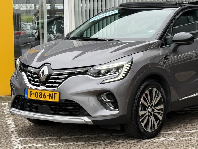 Renault CAPTUR 1.6 E-Tech Plug-in Hybrid 160 Initiale Paris | Glazen schuif-kantel dak | Leer | Stoel & stuur verwarming | 360 graden camera | DAB | Park assist | Climate Control |