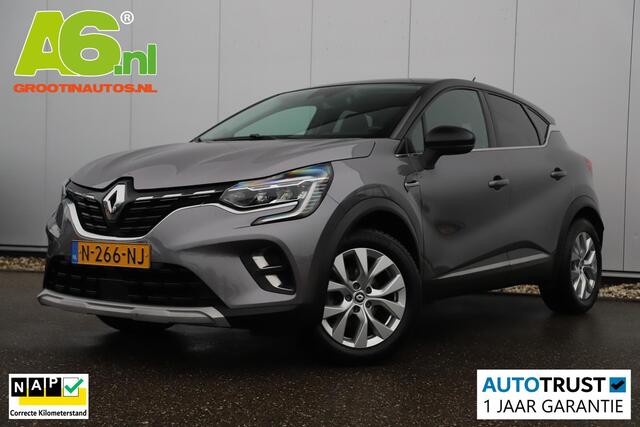 Renault CAPTUR 1.3 TCe 140 Intens Automaat LMV Half Leder LED Navigatie Carplay Android Bluetooth Climate Cruise Control