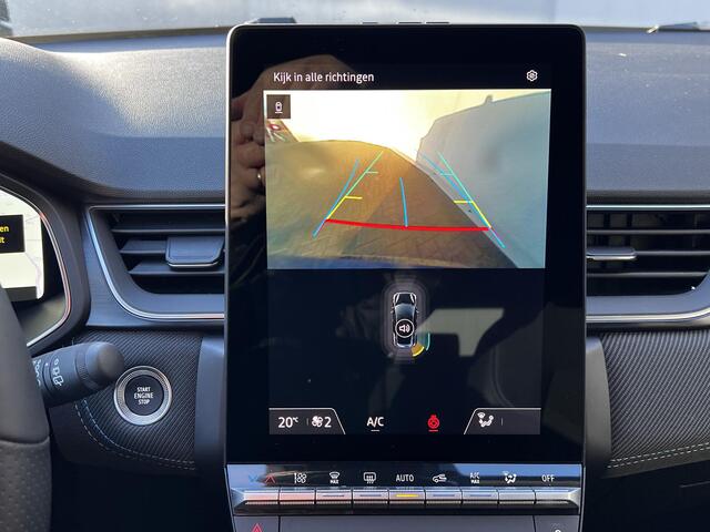 Renault CAPTUR 1.6 E-Tech full hybrid 145 esprit Alpine Automaat / Fabrieksgarantie tot 04-2027 / Schuifdak / Navigatie / Stuurverwarming / Apple Carplay Android / 19" LM wielen /