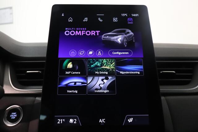 Renault CAPTUR 1.0 TCe 90 techno | 360° Camera | Navigatie | Cruise control | AppleCarplay AndroidAuto | LED koplampen | Lane Assist |