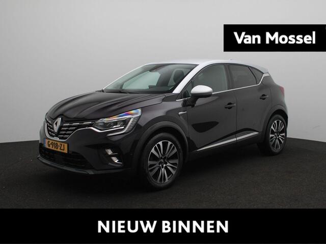 Renault CAPTUR TCe 130 EDC Automaat Initiale Paris | EASY LINK Navigatiesysteem incl Bose® met 9,3" touchscreen + Apple CarPlay & Android Auto | Bekleding rundleder 'Initiale Paris Noir' | Lichtmetalen wielen 18" 'Initiale Paris' |