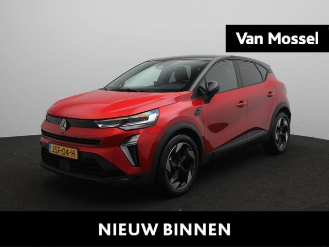 Renault CAPTUR Techno mild hybrid 160 EDC Automaat | openR multimediasysteem met 10,4" touchscreen met Apple CarPlay & Android Auto | Climate Control | Parkeersensoren met achteruitrijcamera | Two-tone metaalkleur |