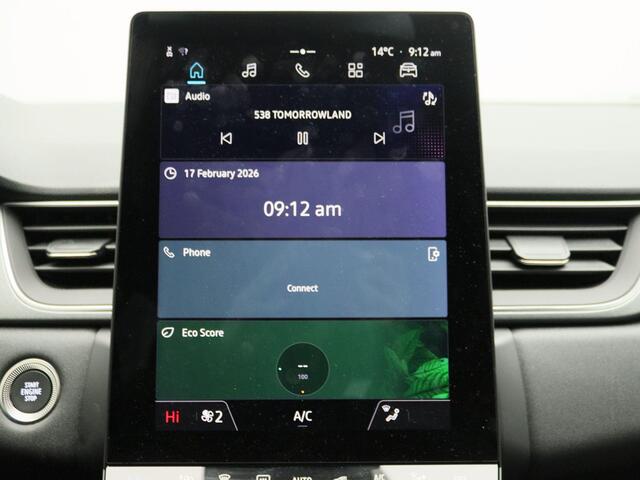 Renault CAPTUR Techno mild hybrid 160 EDC Automaat | openR multimediasysteem met 10,4" touchscreen met Apple CarPlay & Android Auto | Climate Control | Parkeersensoren met achteruitrijcamera | Two-tone metaalkleur |