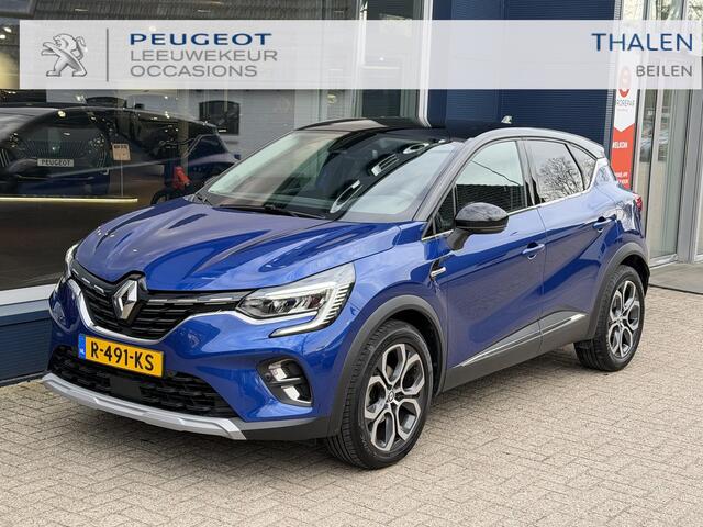 Renault CAPTUR 1.3 TCe 140 PK Intens | Automaat | LED Verlichting | Navigatie | Hoge zitpositie | Parkeersensoren Voor + Achter | Zwart Dak | Climate Control | Cruise Control | Parkeercamera | Lichtmetalen Velgen | Virtual Cockpit |