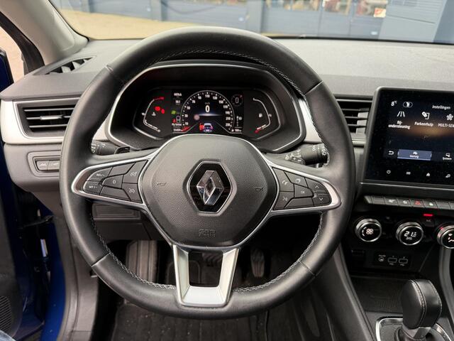 Renault CAPTUR 1.3 TCe 140 PK Intens | Automaat | LED Verlichting | Navigatie | Hoge zitpositie | Parkeersensoren Voor + Achter | Zwart Dak | Climate Control | Cruise Control | Parkeercamera | Lichtmetalen Velgen | Virtual Cockpit |