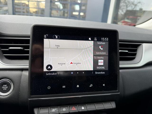 Renault CAPTUR 1.3 TCe 140 PK Intens | Automaat | LED Verlichting | Navigatie | Hoge zitpositie | Parkeersensoren Voor + Achter | Zwart Dak | Climate Control | Cruise Control | Parkeercamera | Lichtmetalen Velgen | Virtual Cockpit |