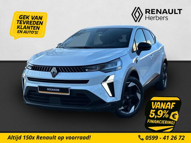 Renault CAPTUR 1.3 mild hybrid 160 techno EDC AUTOMAAT / GROOT NAVI / STOEL EN STUURVERWARMING / CAMERA / VELE OPTIES