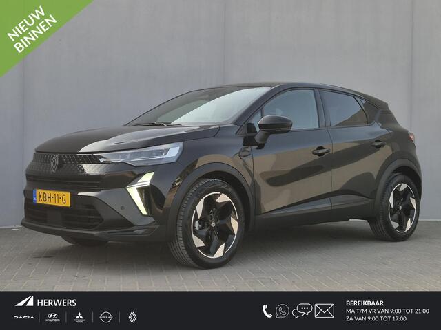 Renault CAPTUR 1.3 mild hybrid 160 techno Automaat / Fabrieksgarantie tot 03-2027 / Pack winter / Trekgewicht 1.200 kg / Achteruitrijcamera / Stuur- & Stoelverwarming / Adaptief cruise control / Apple Carplay Android Auto / Climate control /