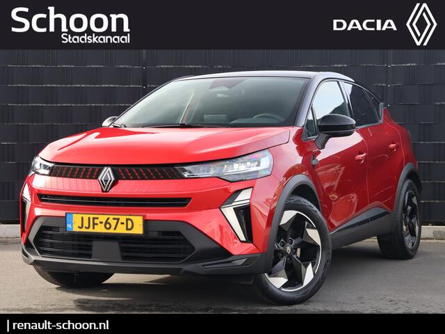 Renault CAPTUR 1.6 E-Tech full hybrid 145 techno HEV | Stoel-/Stuurverwarming | Trekhaak | Camera | Carplay