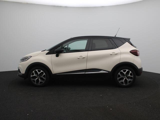 Renault CAPTUR TCe 90 Intens | Easy Life Pack achteruitrijcamera met sensoren rondom en semi-automatisch inparkeren | cruise control | electronic climate control | LED koplampen | lichtmetalen velgen 17" | navigatiesysteem full map | two-tone |