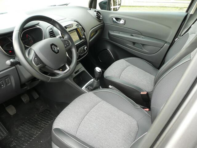 Renault CAPTUR TCe 90 Intens/XMOD (EXTENDED GRIP) PARK ASSIST V + A INCL. CAMERA/ R-LINK NAVIGATIE MET ANDROID AUTO/ STOF-LEDER TEP INTERIEUR/ TREKHAAK/ ETC... DEALER ONDERHOUDEN, RIJKLAAR!