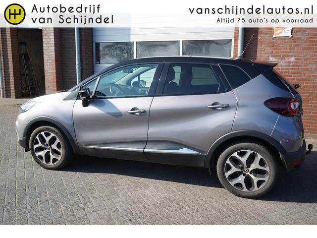 Renault CAPTUR 0.9 TCE EDITION ONE ZEER LUXE TWO TONE ORIGINEEL NL VOLLEDIG DEALER ONDERHOUDEN PANORAMADAK LEDER STOELVERWARMING TREKHAAK CAMERA CLIMA CRUISE PDC V+A FULL LED KEYLESS ENZ...