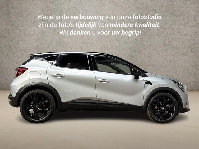 Renault CAPTUR 1.6 E-Tech Hybrid 145 Rive Gauche Automaat (SCHUIFDAK, APPLE CARPLAY, GROOT NAVI, CAMERA, LEDER, SPORTSTOELEN, ADAPTIVE CRUISE, GETINT GLAS, KEYLESS, NIEUWSTAAT)