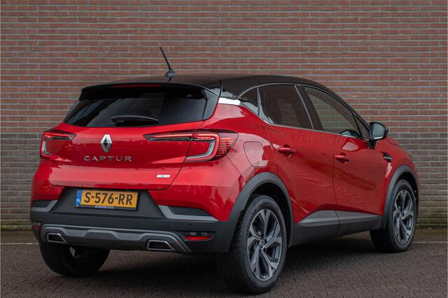 Renault CAPTUR 1.0 TCe R.S. Line, Origineel NL, Camera, Half leder, Trekhaak, Navigatie, Keyless, Full LED, Carplay, Lane Assist.