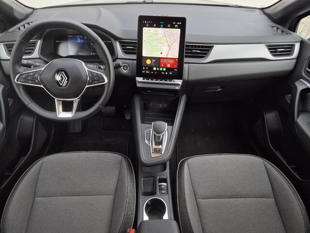 Renault CAPTUR 1.3 mild hybrid 160 techno Automaat / Fabrieksgarantie tot 04-2027 / Trekgewicht 1200 kg / Pack winter / Stuur- & Stoelverwarming / Navigatie via Apple Carplay of Android Auto / Adaptief cruise control / Achteruitrijcamera / Keyless Entry/Start /