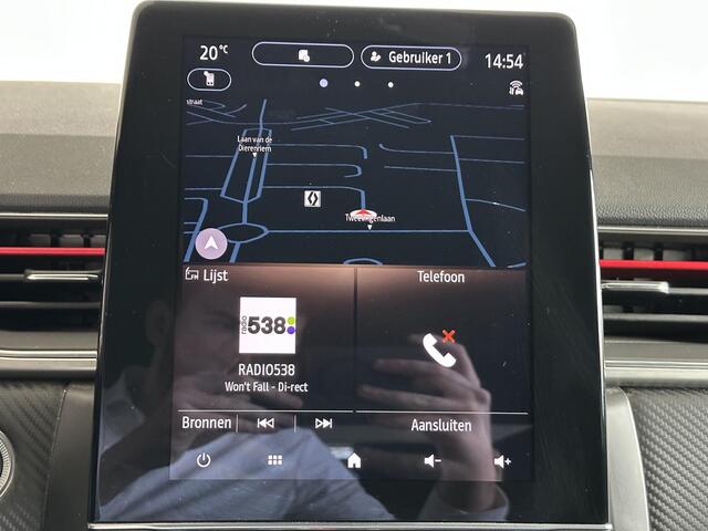 Renault CAPTUR 1.6 E-Tech Hybrid 145 R.S. Line ACHTERUITRIJCAMERA | PARKEERSENSOREN ACHTER | BLIS | NAVIGATIE