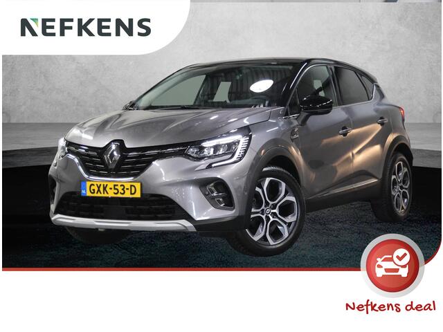 Renault CAPTUR 1.3 TCe 140PK Intens | 1ste eigenaar | AppleCarPlay/AndroidAuto | Armsteun | 360'Camera | Cruise Control | Keyless | Navigatie | AUTOMAAT | StoelVerwarming | Isofix | LED | Privacy Glass | Two-Tone |