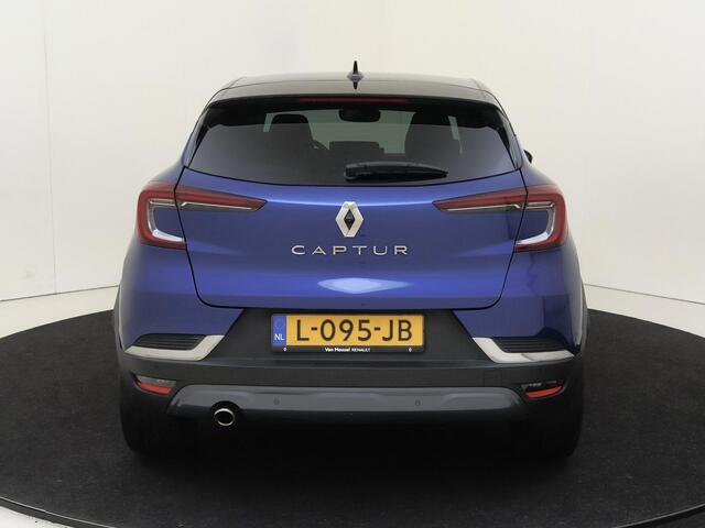 Renault CAPTUR 1.3 TCe 140 Initiale Paris | Apple Carplay/Android | cruise control adaptief | dodehoek detectie | electronic climate control | LED koplampen | lichtmetalen velgen 18" | luxe lederen bekleding | navigatiesysteem full map | rijstrooksensor met correctie | 