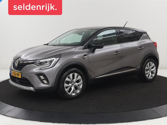 Renault CAPTUR 1.0 TCe 90 Intens | Trekhaak | Carplay | Navigatie | Half leder | Keyless | Climate control | Parkeerhulp | Cruise control | Bluetooth | DAB | Getint glas