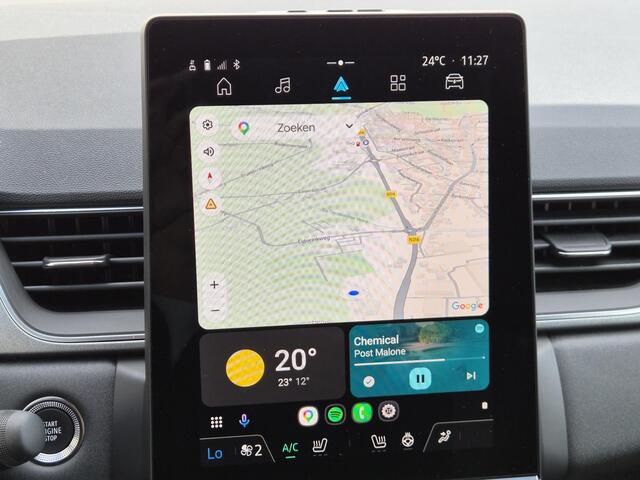 Renault CAPTUR 1.8 E-Tech full hybrid 160 techno / Fabrieksgarantie tot 12-2028 / Stuur- & Stoelverwarming / Adaptief cruise control / Pack winter / Achteruitrijcamera / Draadloze telefoon lader / Keyless Entry/Start / Apple Carplay Android Auto / Climate control /