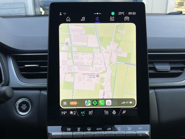 Renault CAPTUR 1.3 mild hybrid 160 techno | Navi/Clima/Adapt.Cruise/Camera/18"/Stoel+Stuurverw./Sfeerverl./Apple CarPlay-Android Auto
