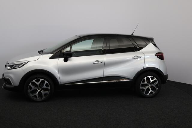 Renault CAPTUR 0.9 TCe Intens/ PANORAMA-DAK/ Camera/ Two-Tone/ LED Koplampen/ Half-Leder/ Android Auto/ Keyless/ PDC/ Bluetooth/ Multi. LEDER. Stuur/ Clima/ Cruise/ AUX & USB/ Armsteun.
