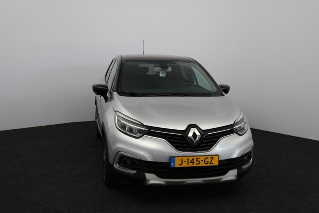 Renault CAPTUR 0.9 TCe Intens/ PANORAMA-DAK/ Camera/ Two-Tone/ LED Koplampen/ Half-Leder/ Android Auto/ Keyless/ PDC/ Bluetooth/ Multi. LEDER. Stuur/ Clima/ Cruise/ AUX & USB/ Armsteun.