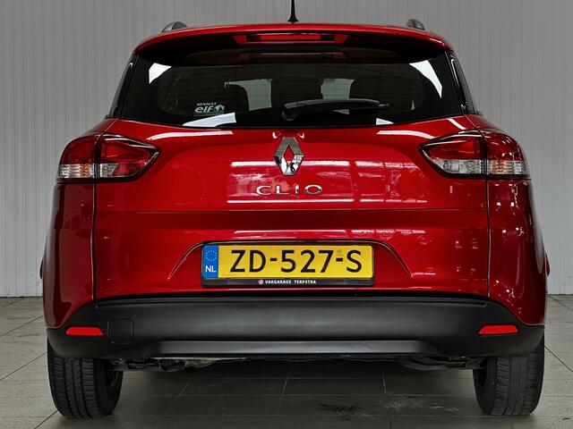 Renault CLIO Estate 0.9 TCe Life/ Airco/ Cruise/ Bluetooth/ Radio-AUX&USB/ Elek.Pakket/ Isofix/ Metallic Lak/ Dakrails/ C.V.Afstand.